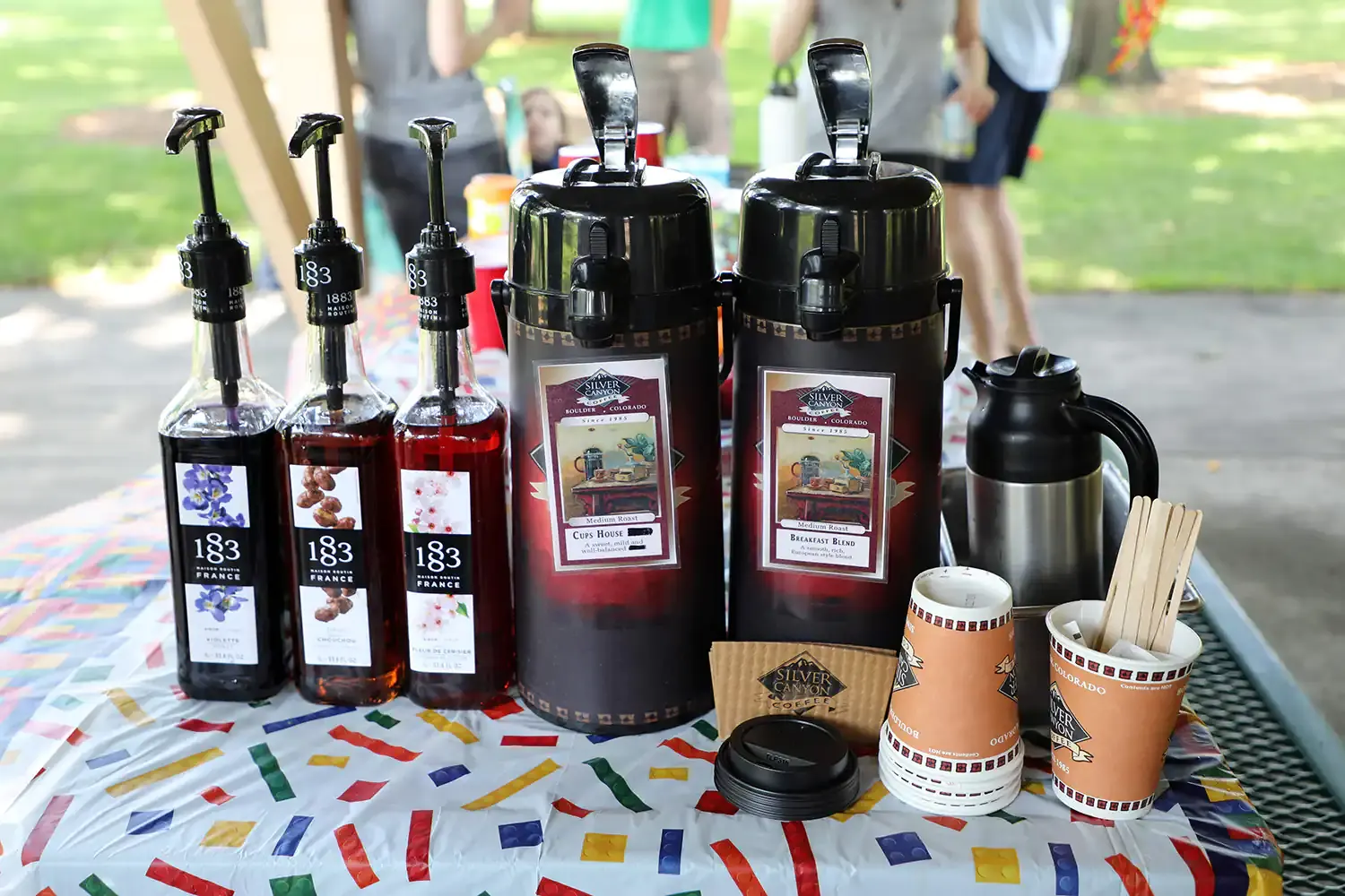 Cups Community Coffee offers custom catering